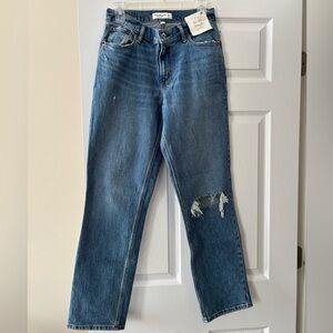 Abercrombie & Fitch - The 90s Straight Low Rise (Curve Love)